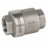 VALVULA RETENCION DISCO PN-63 INOXIDABLE A316 3/4 GENEBRE 2416 05